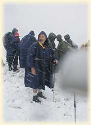 En haut de la Roche Moutche, on n'a jamais froid par les mollets que je dis moi 