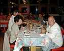 A table le soir - Danile, Michel