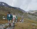 Retour par la variante du GR55 - derrire, le Col de Chavire - Marie-Anne, Muguette