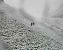On croirait avancer sur un glacier