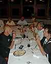 A table le soir - Guy, Dominique, Michel