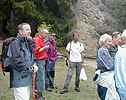 La pause au pied du Monolithe