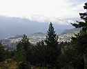 Les Forts Ch.Albert et M.Christine, Aussois et son glise - (vu du chemin aprs Jomier)