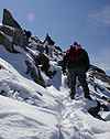 3070 m, plus que 50 m ;  non Michel, fais pas pipi sur les traces ! 