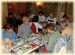 Au "Chavot", jambon cuit au gratin - Annick, Muguette, etc..