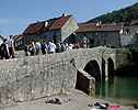 Le vieux pont dans Ornans