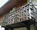 Une balustrade de balcon originale