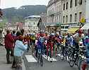 La course cycliste  Morteau