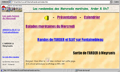 cliquez pour randonner avec les Mercredis morétains, Arder,et Slv7&2