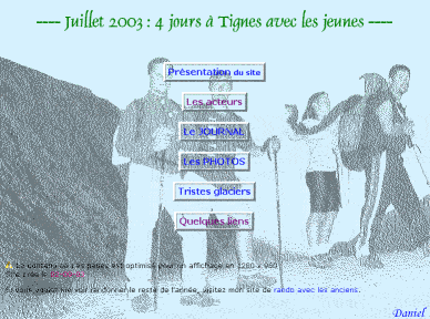 cliquez pour nous suivre, les jeunes et moi, en Vanoise